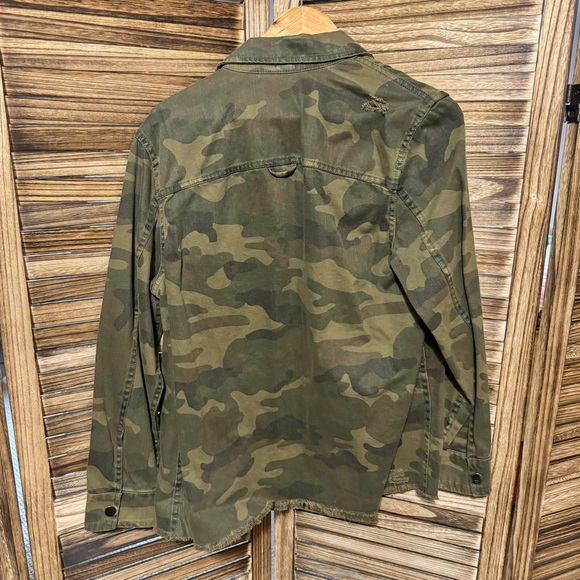 NWT Blank NYC “the army brat jacket” two-in-one reversible camo jacket. - Picture 2 of 4